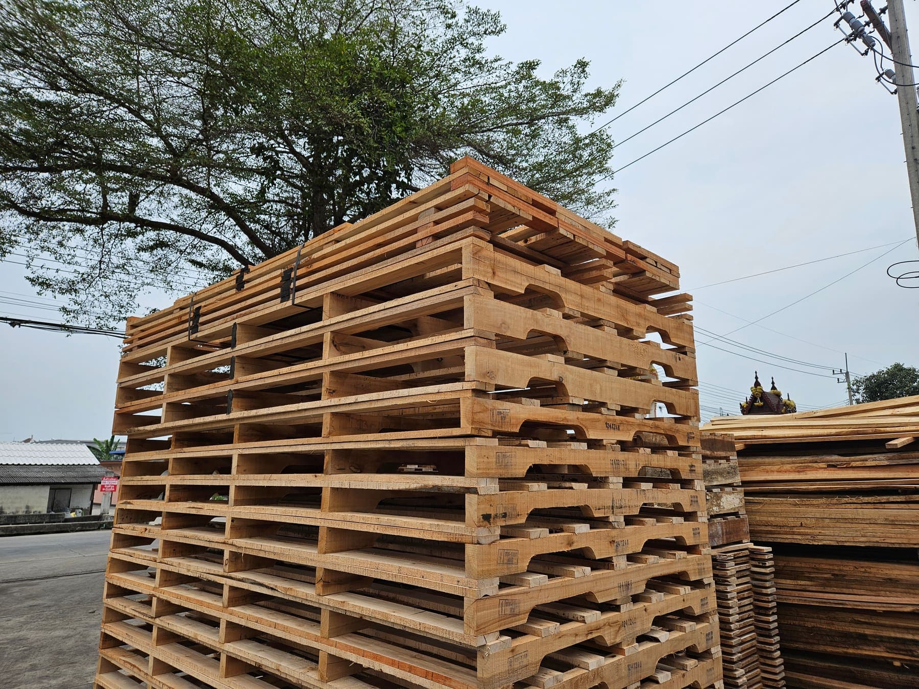 พาเลทไม้สำหรับคลังสินค้า โดย BW Pallet
